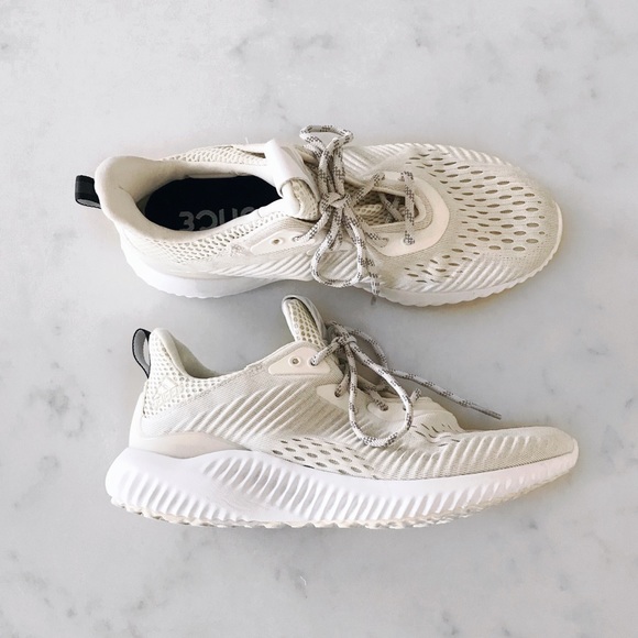 adidas alphabounce chalk white